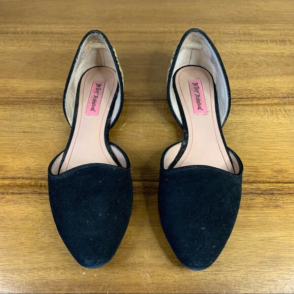 Betsey Johnson Cocoh Leopard D’Orsey Ballet Flat Size 8 - Picture 1 of 8